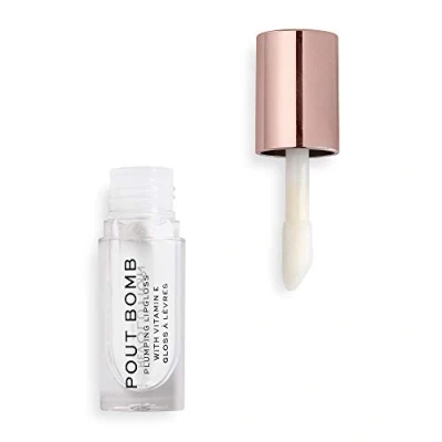 Image de Revolution Beauty, Pout Bombe Repulpant Gloss, Glaze Clear, 4.6 ml