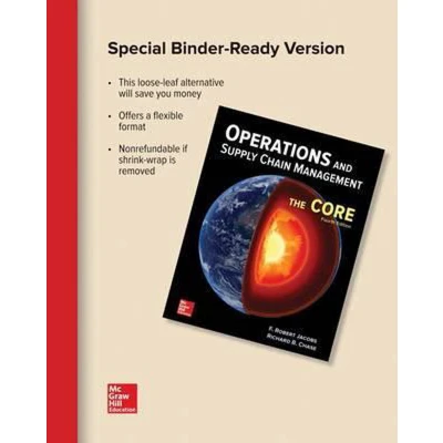 Afbeelding van Loose Leaf for Operations and Supply Chain Management
