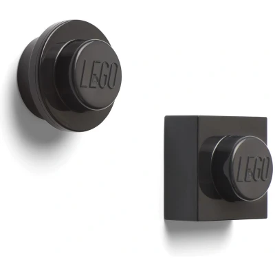 Afbeelding van LEGO Magneet Set van 2 Stuks Kunststof Zwart