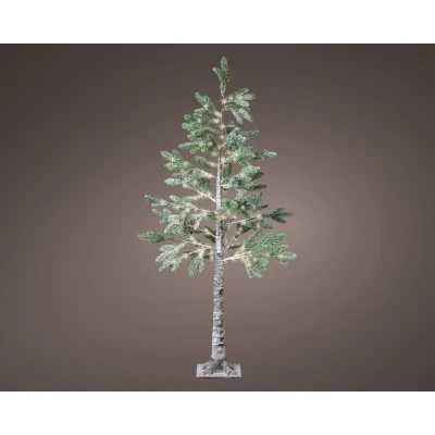 Afbeelding van Sierlijke kunstkerstboom met 240 micro LED lampjes 150CM