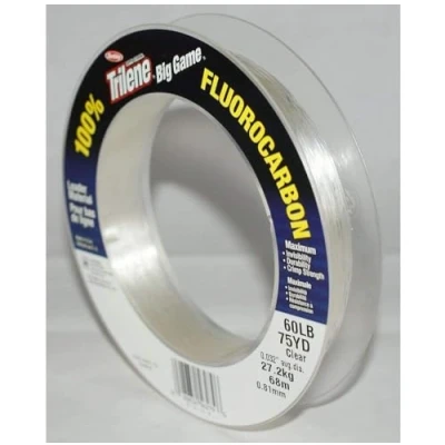 Image de Berkley Big Game Fluorocarbon Leader 0,81mm 30kg 68m Clear Fluorocarbone