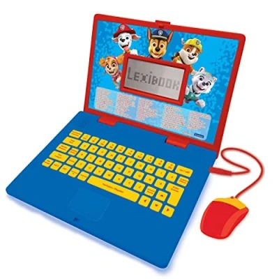 Image de Lexibook, La Pat&#039; Patrouille, Ordinateur Éducatif Bilingue Français/Néerlandais, Jouet Filles avec 124 Activités pour Apprendre, S&#039;amuser et Jouer du Piano, Bleu/Rouge, JC598PAi10