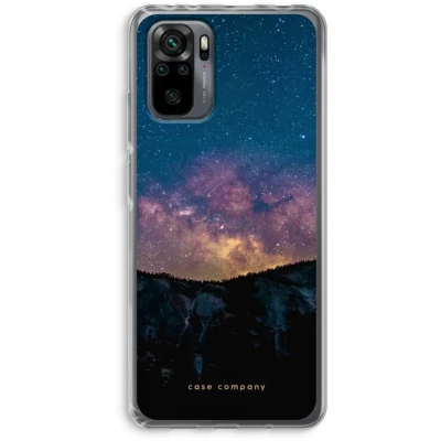 Afbeelding van Case Company® hoesje geschikt voor Xiaomi Redmi Note 10 Pro Travel to space Soft Cover Telefoonhoesje Bescherming aan alle Kanten en Schermrand