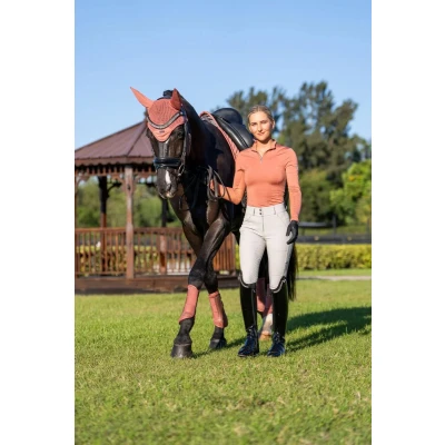 Afbeelding van Equestrian Stockholm Shirt Air Breeze Sun Coral XL Agradi.be