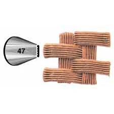 Afbeelding van Wilton Spuitmondje #047 Basketweave Weven
