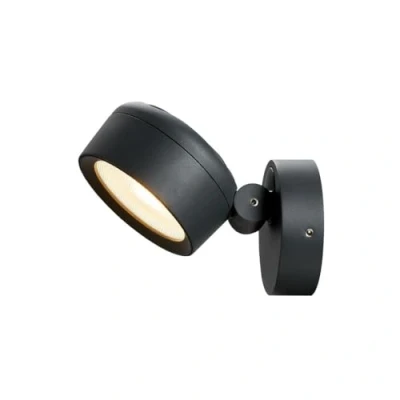 Afbeelding van SLV 1002903 ESKINA SPOT Wandlamp, Plafondlamp 14.5 W Antraciet