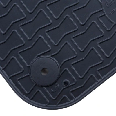 Afbeelding van WALSER 50601 Vloermatset Rubber voor en achter 4 Zwart Op maat gemaakt SEAT: Ibiza