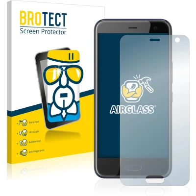 Afbeelding van BROTECT Screenprotector voor HTC U11 Life Folie Beschermfolie Beschermglas transparant