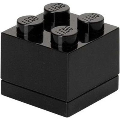 Afbeelding van Lego Opbergbox Mini Brick 4 Polypropyleen Zwart
