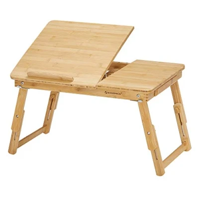 Afbeelding van Nancy&#039;s Laptoptafel Bamboe In Hoogte Verstelbaar En Opvouwbaar