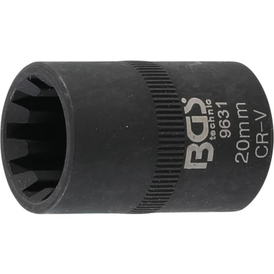 Afbeelding van BGS Remklauw dopsleuteldop 10 kant voor VAG en Porsche 20 mm