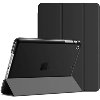 Image de JETech Étui pour iPad Mini 3, 2 et Mini, Housse Coque avec Support Fonction Veille/Réveil Automatique (noir)