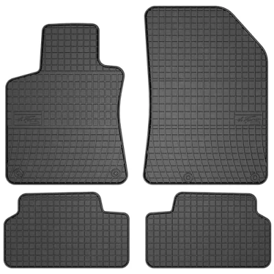 Afbeelding van M MOTOS Rubberen vloermat voor Peugeot 308 II 2013 2021, verbeter je reiscomfort met de zwarte antislip mat auto en automat alle weersomstandigheden, bescherming tegen geluid