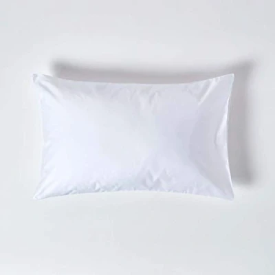 Afbeelding van Homescapes kussensloop 48 x 74 cm Wit, 100% Egyptisch katoen, draaddichtheid 1000