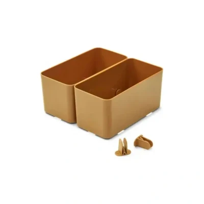 Afbeelding van Liewood opbergbak jamal l golden caramel 2st