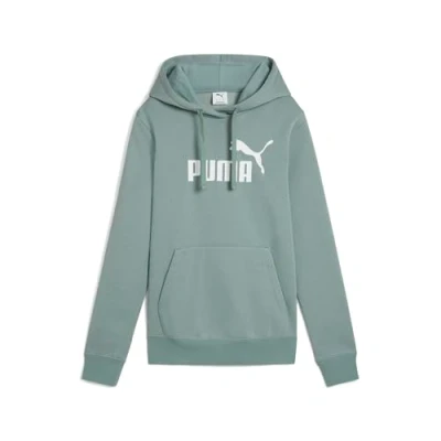 Afbeelding van Puma LOGO Hoodie Hoodie, Dames, Maat: XL, Green moon