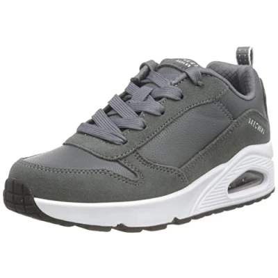 Afbeelding van Skechers UNO Sneakers laag voor kinderen, Maat: 33, Grijs Hoogwaardig imitatieleer
