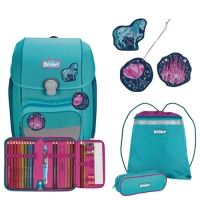 Afbeelding van Scout Genius Schooltas set 4 delig
