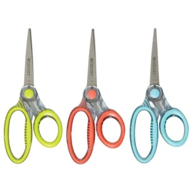 Afbeelding van Westcott schaar Microban Xray spitse punt softgrip 18cm AC E15867