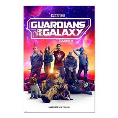 Image de Poster Marvel Les Gardiens de la Galaxie Volume 3 Once More With Feeling