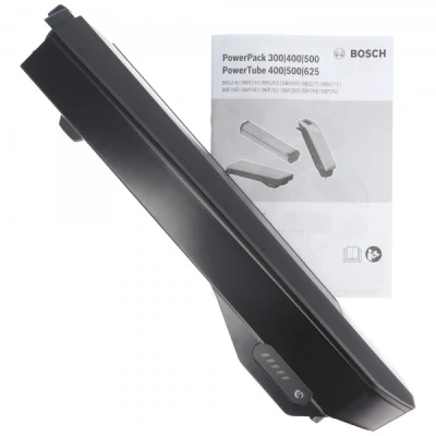 Afbeelding van Bosch fietsaccu PowerPack 400 Active en Performance bagagedrager met ovaal contact 36V 11.6Ah