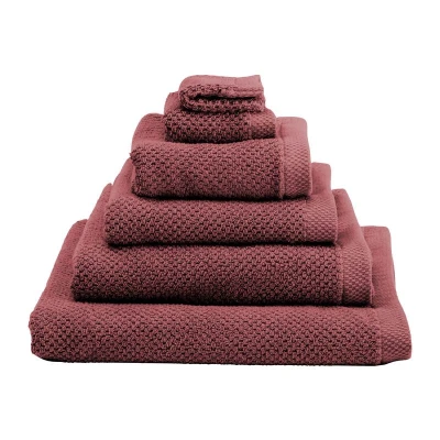 Afbeelding van Heckett &amp; Lane Badhanddoek Bath Grant Spicy Red 70 x 140 cm