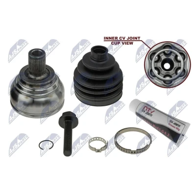 Afbeelding van NTY NPZ VW 039 Homokineet VOLKSWAGEN: Caddy 3, GOLF 6, Touran I, AUDI: A3 Hatchback, Saloon, Q2, SKODA: Octavia 3 Schrägheck, Combi