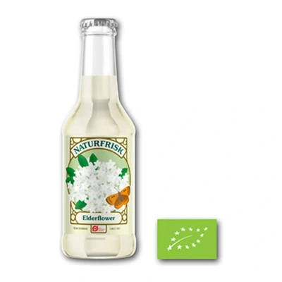 Afbeelding van Naturfrisk Elderflower Bio 12 x 250 ml