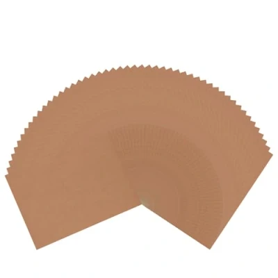 Afbeelding van Florence Sticker Cardstock Papier Glad A4 Kraft 50stuks