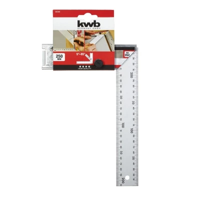 Afbeelding van KWB Professionele schrijfhaak aluminium 250mm