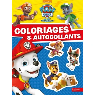 Image de Paw Patrol La Pat&#039;Patrouille Coloriages et autocollants