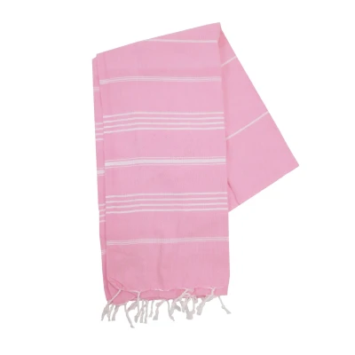 Afbeelding van The One Towelling badhanddoek 90X180 Pink/Wit