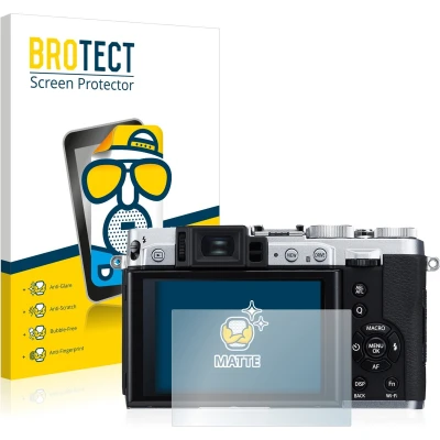 Afbeelding van BROTECT Screenprotector voor Fujifilm X30 Folie Beschermfolie matte (2 Stuks)
