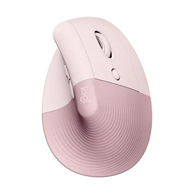 Image de Logitech Lift Souris Ergonomique Verticale Rose