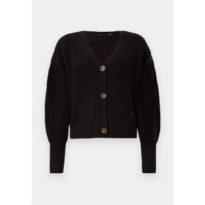 Afbeelding van Vero Moda Vmlea LS NOOS Vest, Dames, Maat: Large, Black