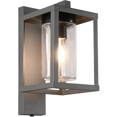 Afbeelding van TRIO LUNGA Wandlamp Antraciet excl. 1x E27 4W Buitenverlichting IP44