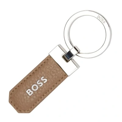 Afbeelding van Hugo Boss Classic Grained Reisaccessoire Unisex Volwassen Portemonnee, Beige, 11.8, Klassiek, Klassiek