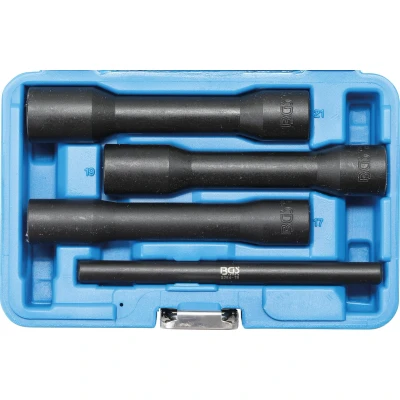 Afbeelding van BGS Spiraalprofiel doppenset / schroefuitdraaier, diep 1/2&quot; 17 21 mm, 4 delig