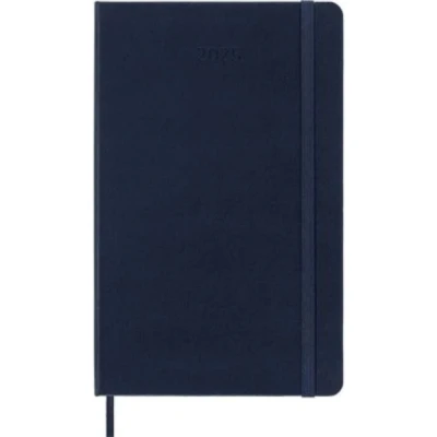 Image de Agenda civil Moleskine journalier grand format couverture  rigide 2025 noir