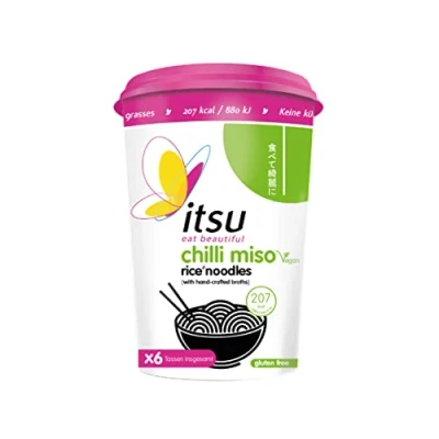 Afbeelding van itsu Chilli Miso Instant Mokken, Glutenvrij, 6 Stuk