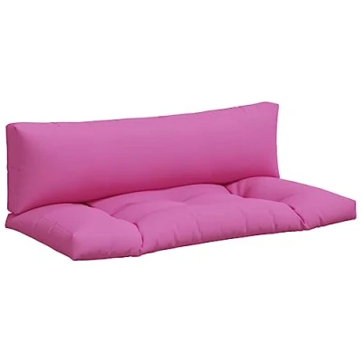 Afbeelding van Palletkussens 2 st oxford stof roze