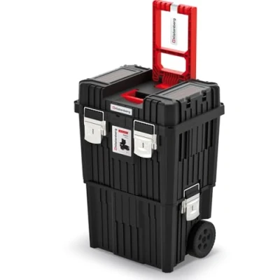 Afbeelding van Kistenberg Mobile Gereedschapskoffer / Sorteerdoos op wielen 450 x 360 640 mm