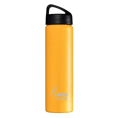 Afbeelding van Drinkfles dubbelwandig RVS 750 ML Yellow
