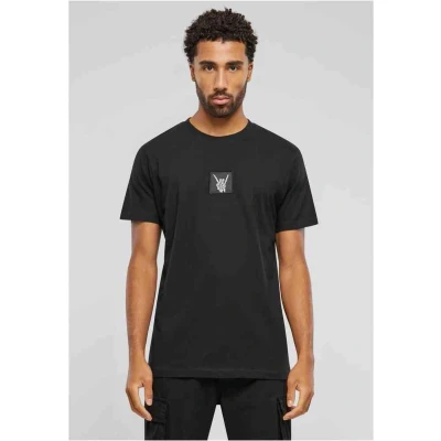 Afbeelding van Mister Tee Skelett Patch Tshirt print, Heren, Maat: Medium, Black