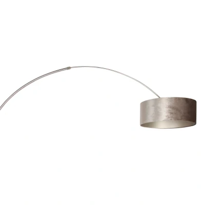 Afbeelding van Steinhauer vloerlamp Sparkled light staal metaal 8125ST