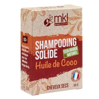 Afbeelding van MKL Green Nature Kokosolie Solid Shampoo Droog Haar 65 g