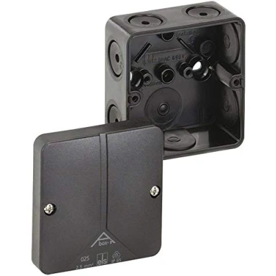 Afbeelding van Spelsberg Abox i 025 L/sw Verbindingsdoos (l x b h) 80 52 mm Zwart IP65 1 stuk(s)