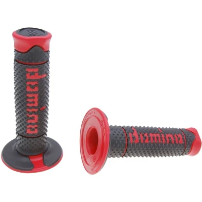 Afbeelding van Domino off road handvatten zwart/rood