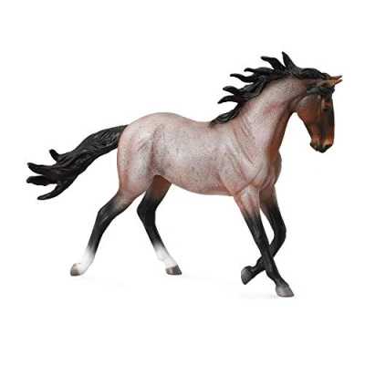 Afbeelding van Collecta Col88543 merrie Mustang bessen Rouan maat XL