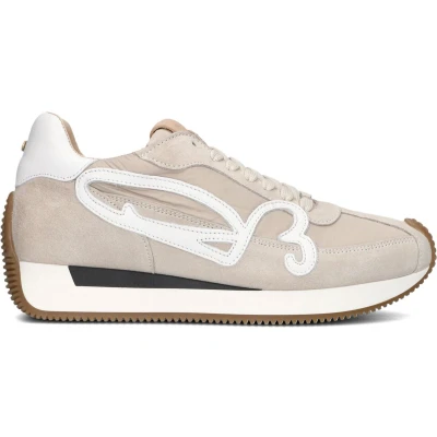 Afbeelding van Fred De La Bretoniere Yentl Sign Sneakers Textiel Dames Beige Maat 36